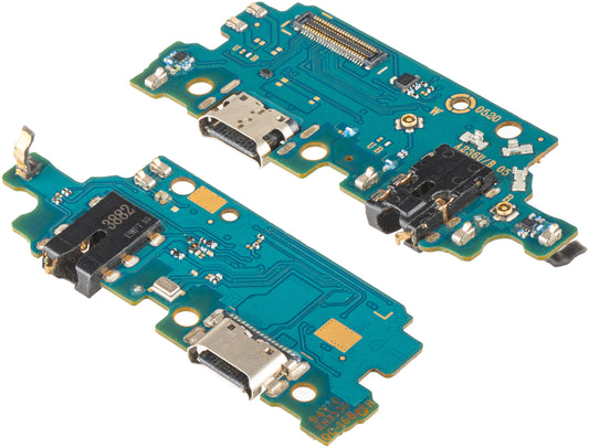 Placa com Conector de Carregamento - Áudio - Microfone Samsung Galaxy A23 5G A236