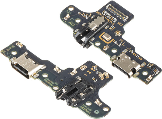 Placa com Conector de Carregamento - Áudio - Microfone Samsung Galaxy A21 A215