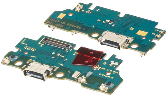 Placa com Conector de Carregamento - Microfone Samsung Galaxy A16 4G A165