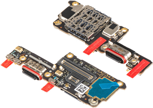 Placa com Conector de Carregamento - Microfone - Módulo Leitor SIM Oppo Find X9 Ultra, Service Pack 621024000258