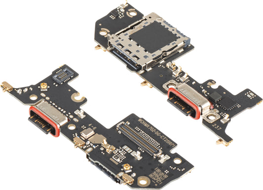Placa com Conector de Carregamento - Microfone - Módulo Leitor SIM Xiaomi 14T Pro