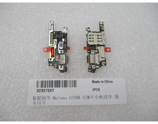 Charging Connector Board - Microphone - SIM Reader Module Huawei Pura 90s Pro, Service Pack 02357SKY