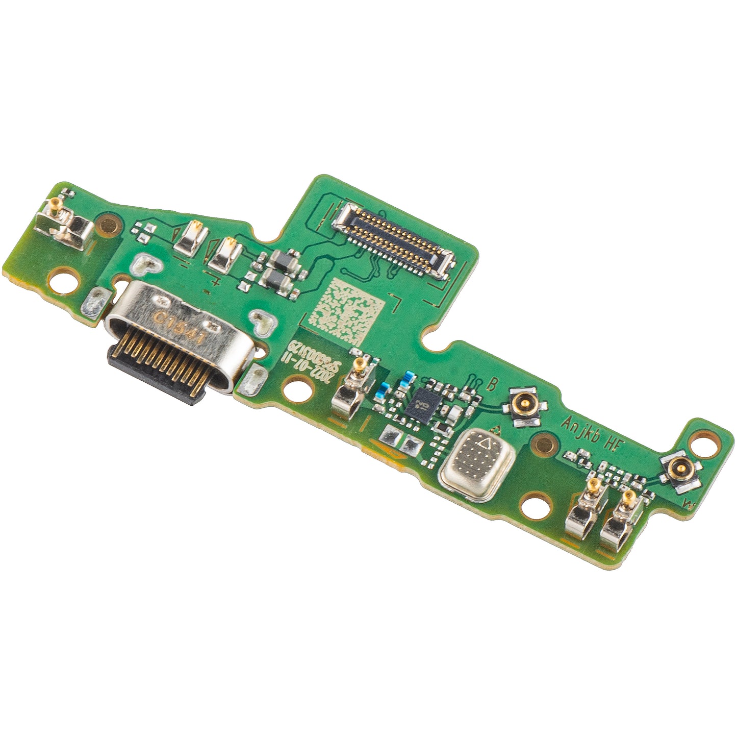 Placa de ligação de carregamento do microfone do Motorola Moto G60, Service Pack 5P68C18349