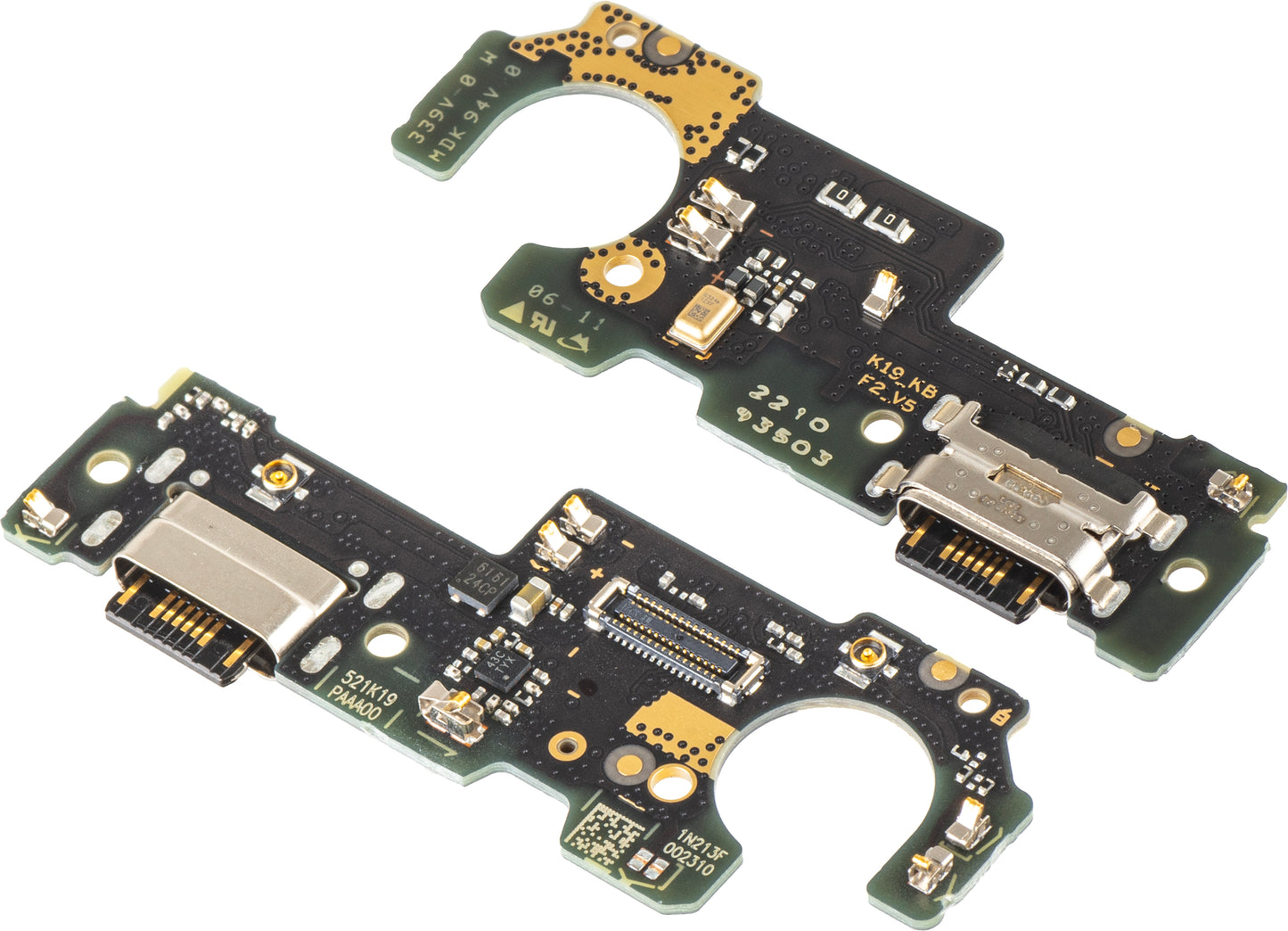 Placa com Conector de Carregamento - Microfone Xiaomi Poco M3 Pro 5G, Service Pack 560001K19P00
