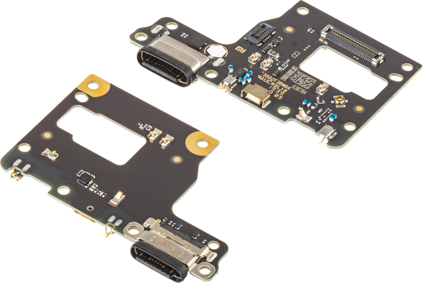 Placa com Conector de Carregamento - Microfone Xiaomi Mi 9 Lite, Service Pack 5600020F3B00