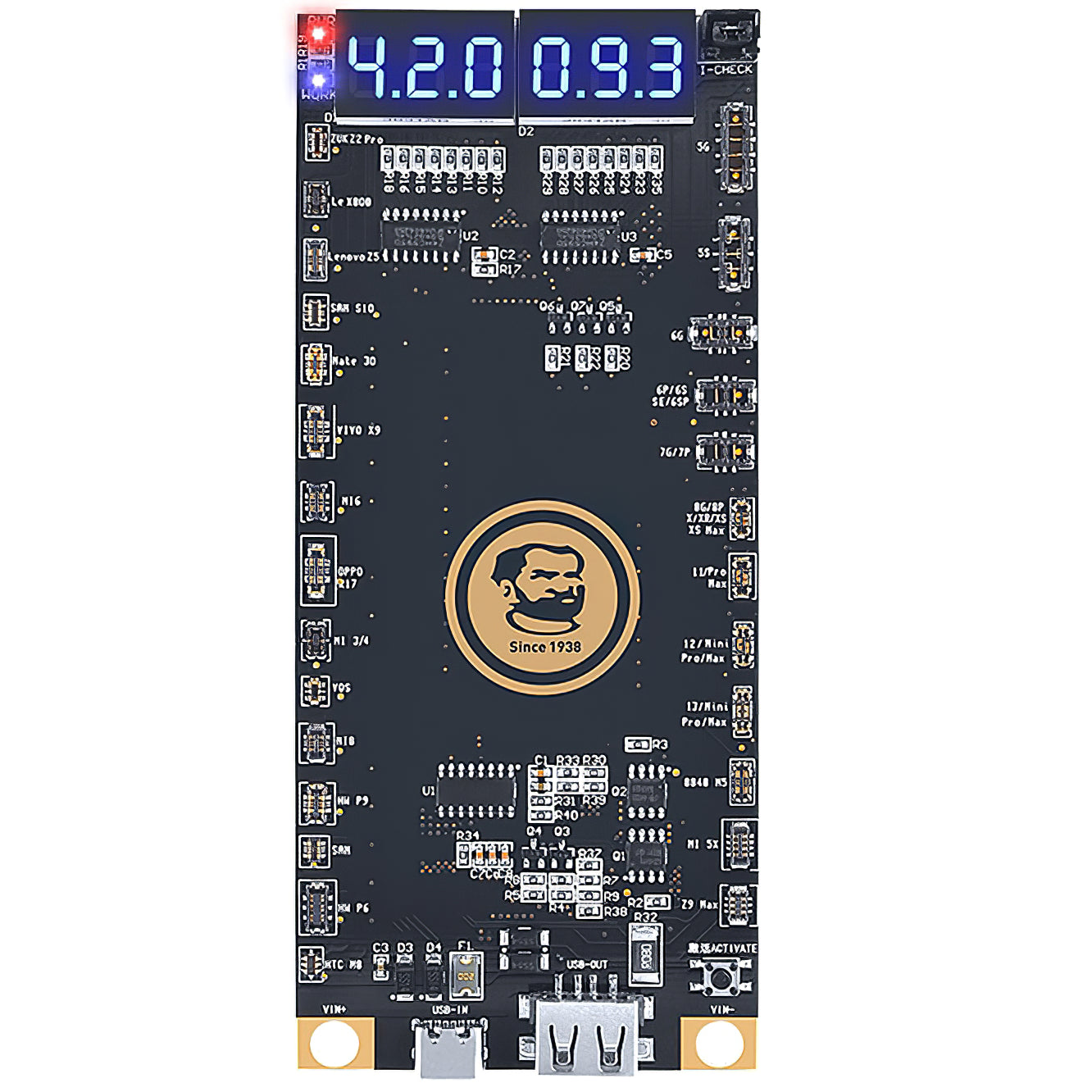 Carregador Placa Mechanic BA27 para Apple iPhone / Série Android