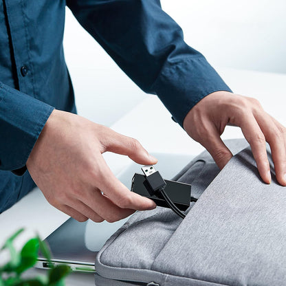 Placa de Rede Techsuit AC19, RJ45, USB, Preta