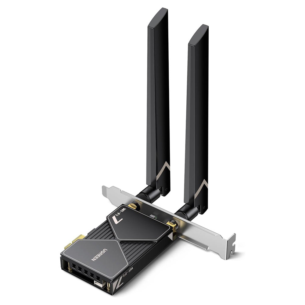 Placa de Rede UGREEN BE6500 (55204), 1 x PCIe, Preta
