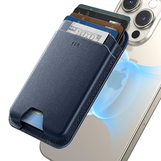 Carteira Magsafe, ESR, Boost, Azul-marinho