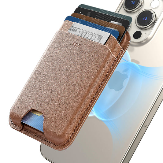 Carteira Magsafe, ESR, Boost, Castanho