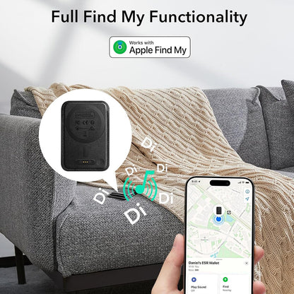 Carteira MagSafe, ESR, Classic Geo, Preto