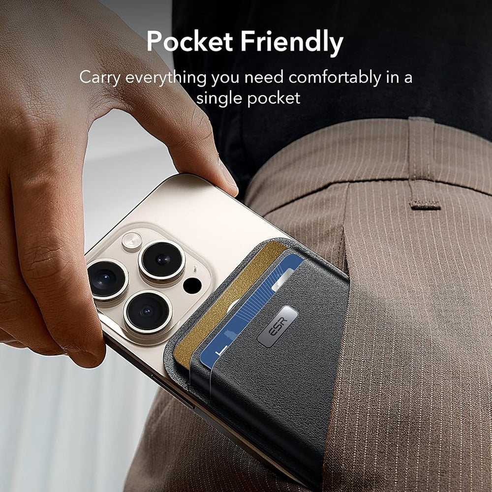 Carteira MagSafe, ESR, Classic Geo, Preto