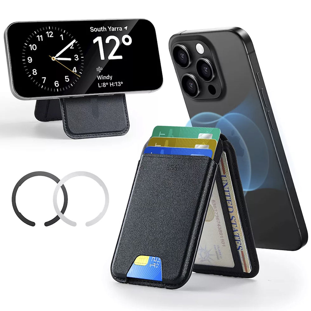 Carteira Magsafe, ESR, Classic, Preto