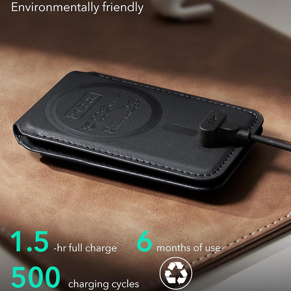 Carteira MagSafe, ESR, Findy my Wallet 5C, Preto