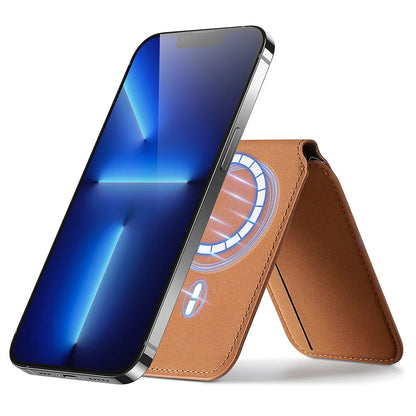 Magsafe Wallet, ESR, Stand, Brown