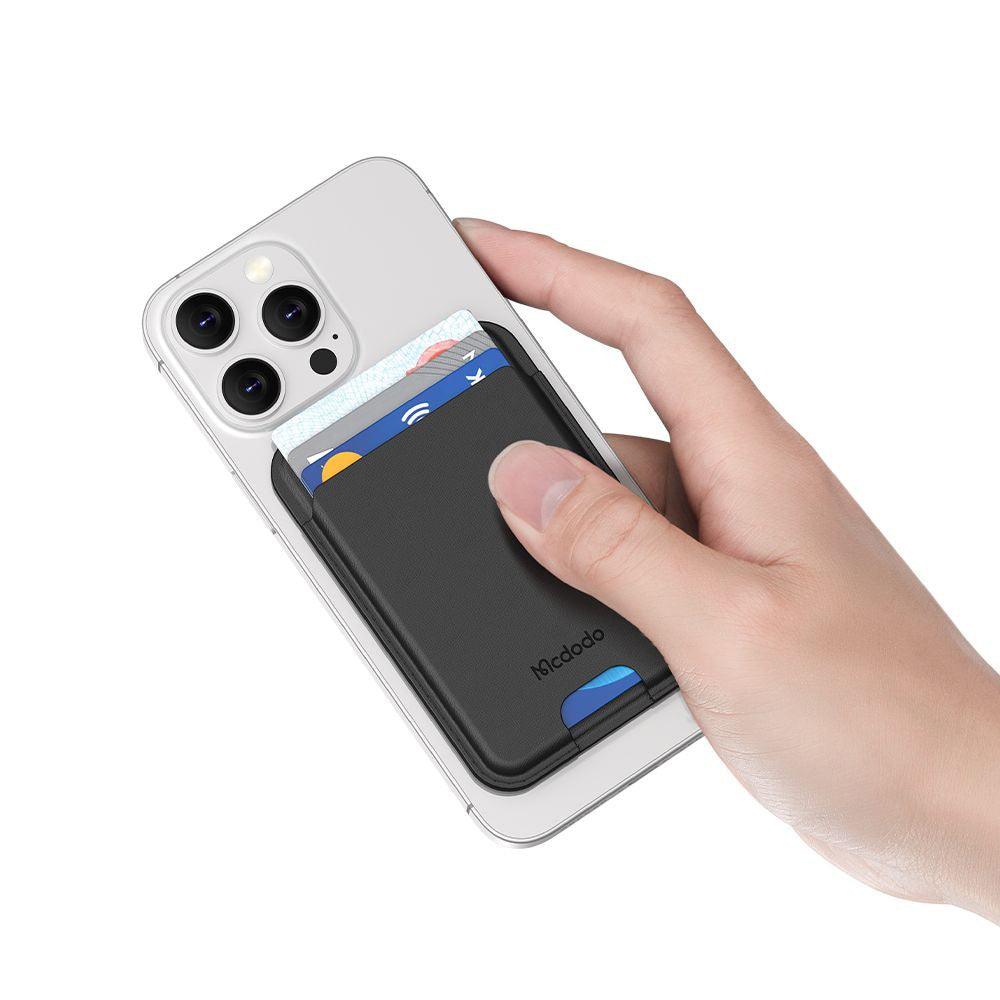 Carteira MagSafe, McDodo, WH-7920 Napa, Preto