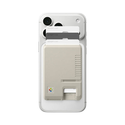 Carteira MagSafe, Spigen, Classic LS, Bege AFA10949