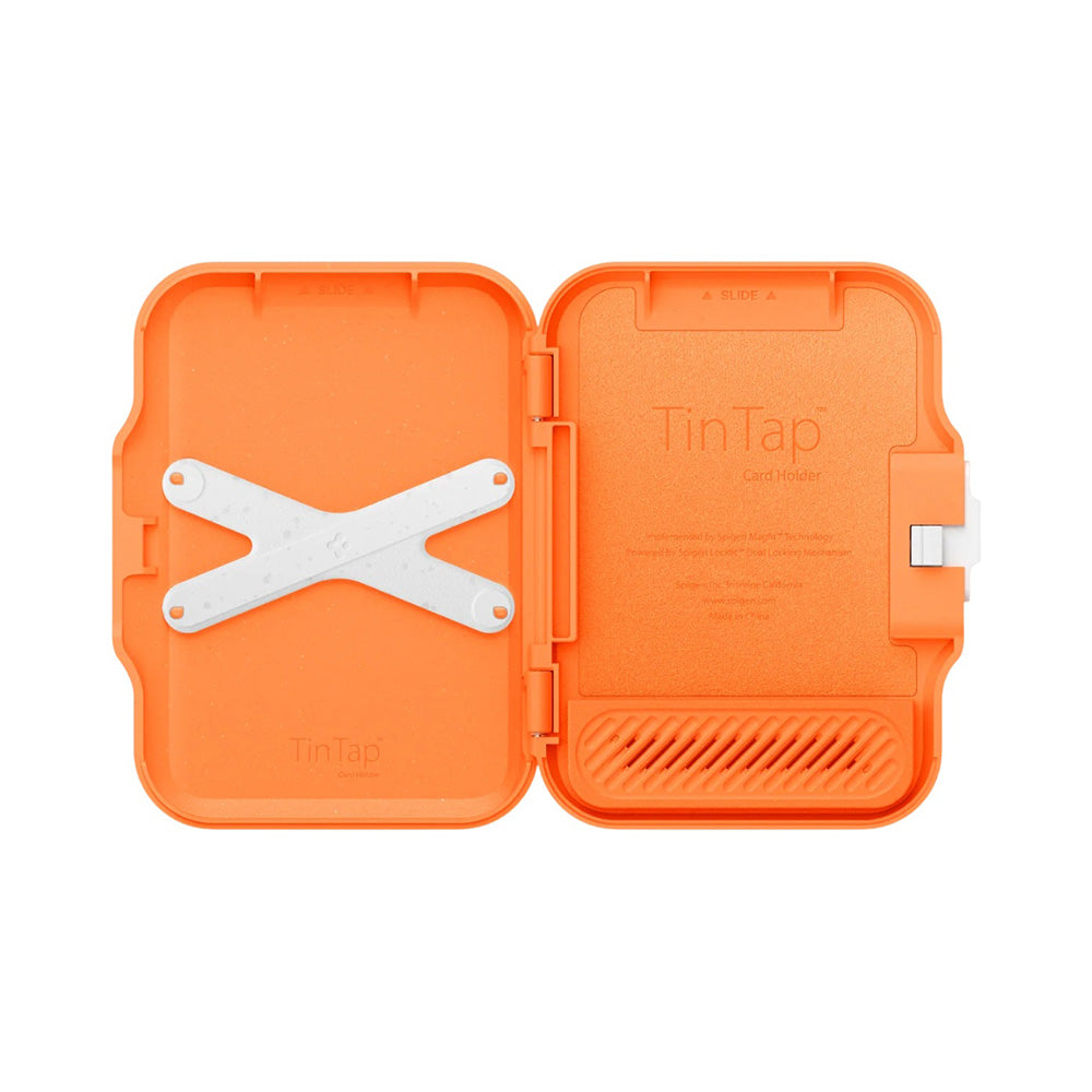 Carteira MagSafe, Spigen, TinTap MagFit+, Laranja AFA11380
