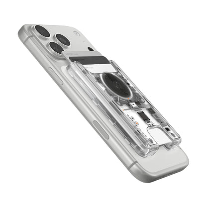 Carteira MagSafe, Spigen, Ultra Hybrid Zero One, Transparente AFA11403