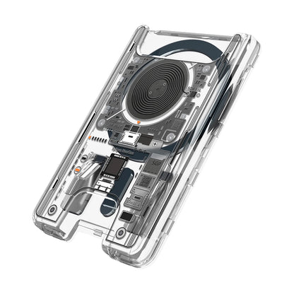 Carteira MagSafe, Spigen, Ultra Hybrid Zero One, Transparente AFA11403