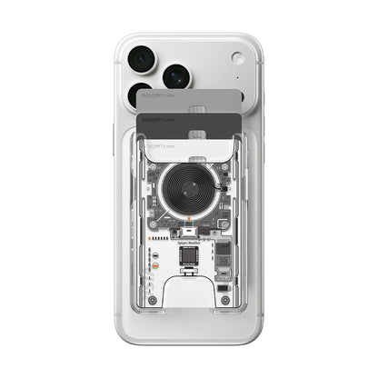 Carteira MagSafe, Spigen, Ultra Hybrid Zero One, Transparente AFA11403