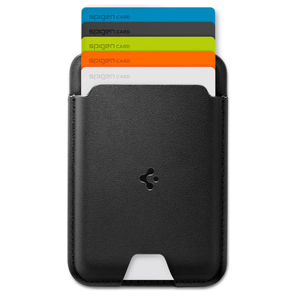 Carteira MagSafe, Spigen, Valentinus MagFit, Preto AFA11337