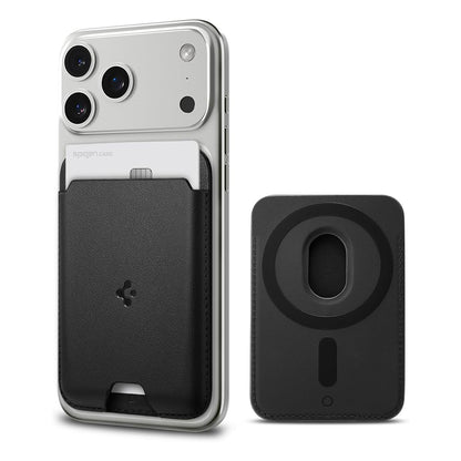 Carteira MagSafe, Spigen, Valentinus MagFit 2 Cartões, Preto AMP02284