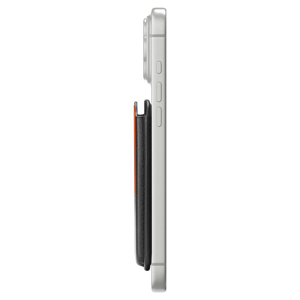 Carteira MagSafe, Spigen, Valentinus MagFit+, Preto AFA11336