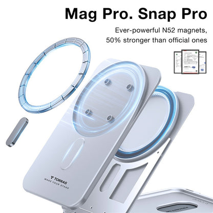 Carteira MagSafe, Torras, Minimalist Slim, Cinzenta