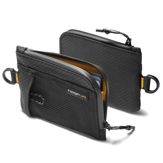 Carteira Spigen LF300 com Proteção RFID, Preto AFA11229