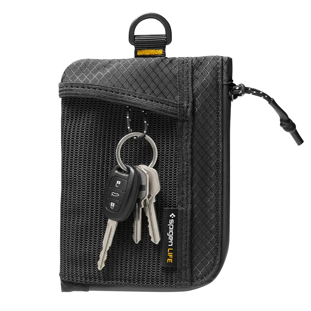 Carteira Spigen LF300 com Proteção RFID, Preto AFA11229