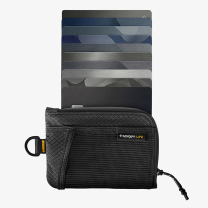 Carteira Spigen LF300 com Proteção RFID, Preto AFA11229