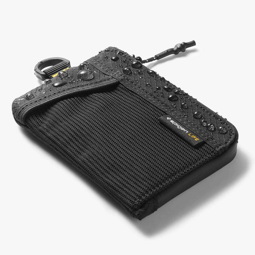Carteira Spigen LF300 com Proteção RFID, Preto AFA11229