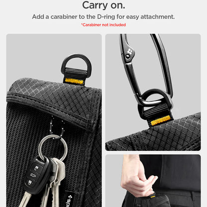 Carteira Spigen LF300 com Proteção RFID, Preto AFA11229