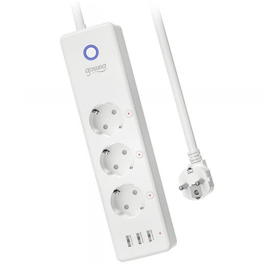 Extensão Gosund P1 Plus, Wi-Fi, 3 x Schuko