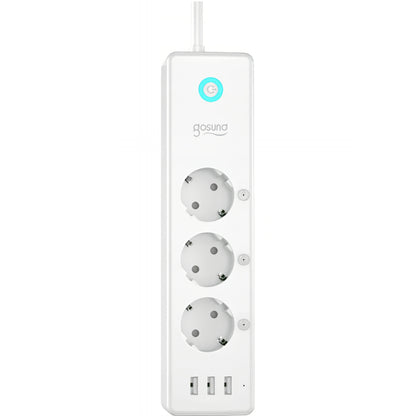 Extensão Gosund P1 Plus, Wi-Fi, 3 x Schuko