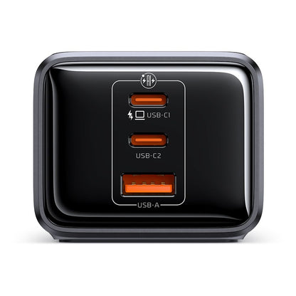 Extensão McDodo CH-0620, 3 x Schuko - 1 x USB-A - 2 x USB-C, Preto