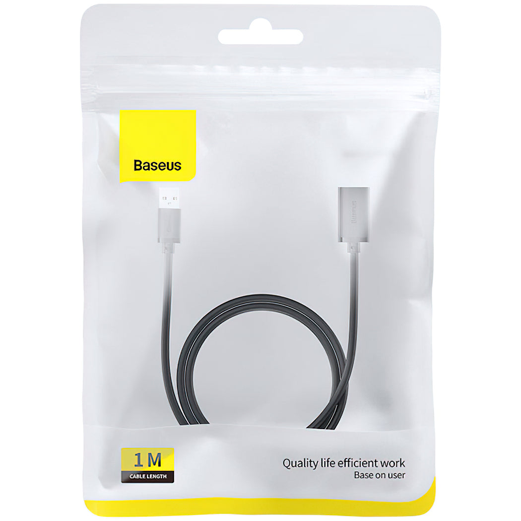 Extensão USB 3.0 Baseus AirJoy Series, 1m, Preto B00631103111-00