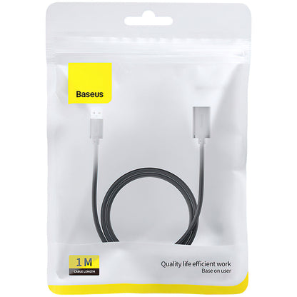 Extensão USB 3.0 Baseus AirJoy Series, 1m, Preto B00631103111-00