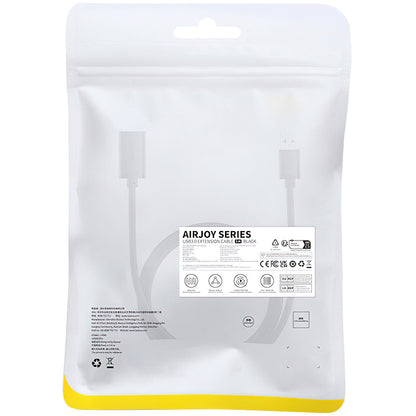 Extensão USB 3.0 Baseus AirJoy Series, 1m, Preto B00631103111-00