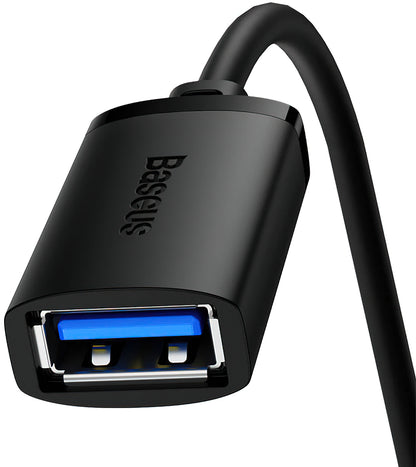 Extensão USB 3.0 Baseus AirJoy Series, 1m, Preto B00631103111-00
