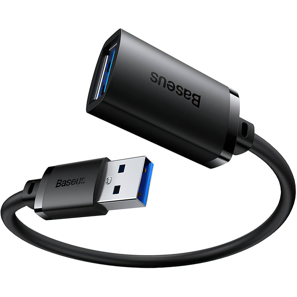 Extensão USB 3.0 Baseus AirJoy Series, 1m, Preto B00631103111-00