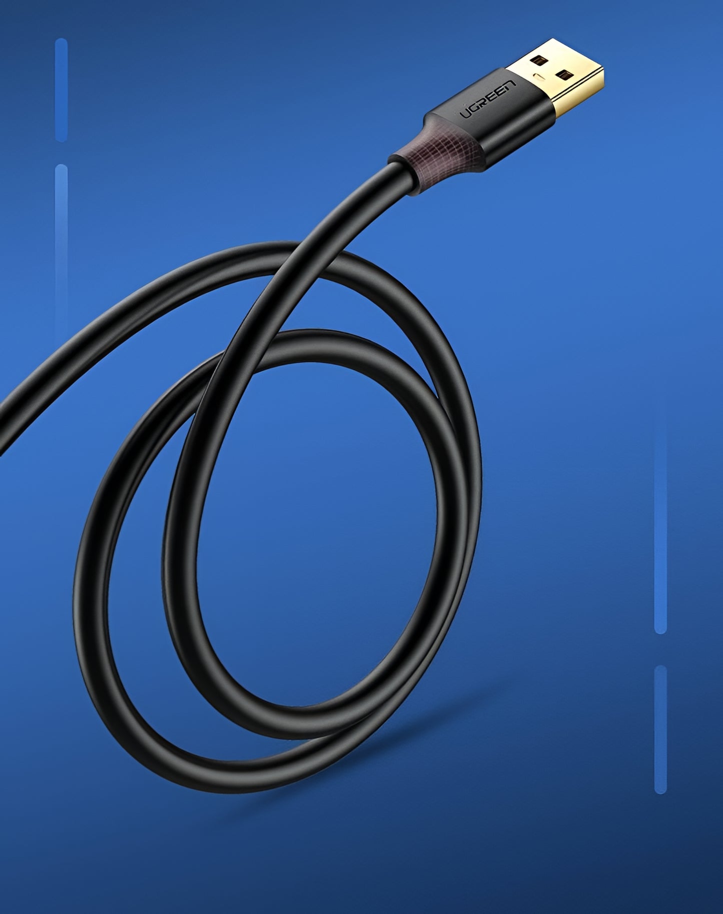 Extensor USB 3.0 UGREEN US129, 2m, Preto