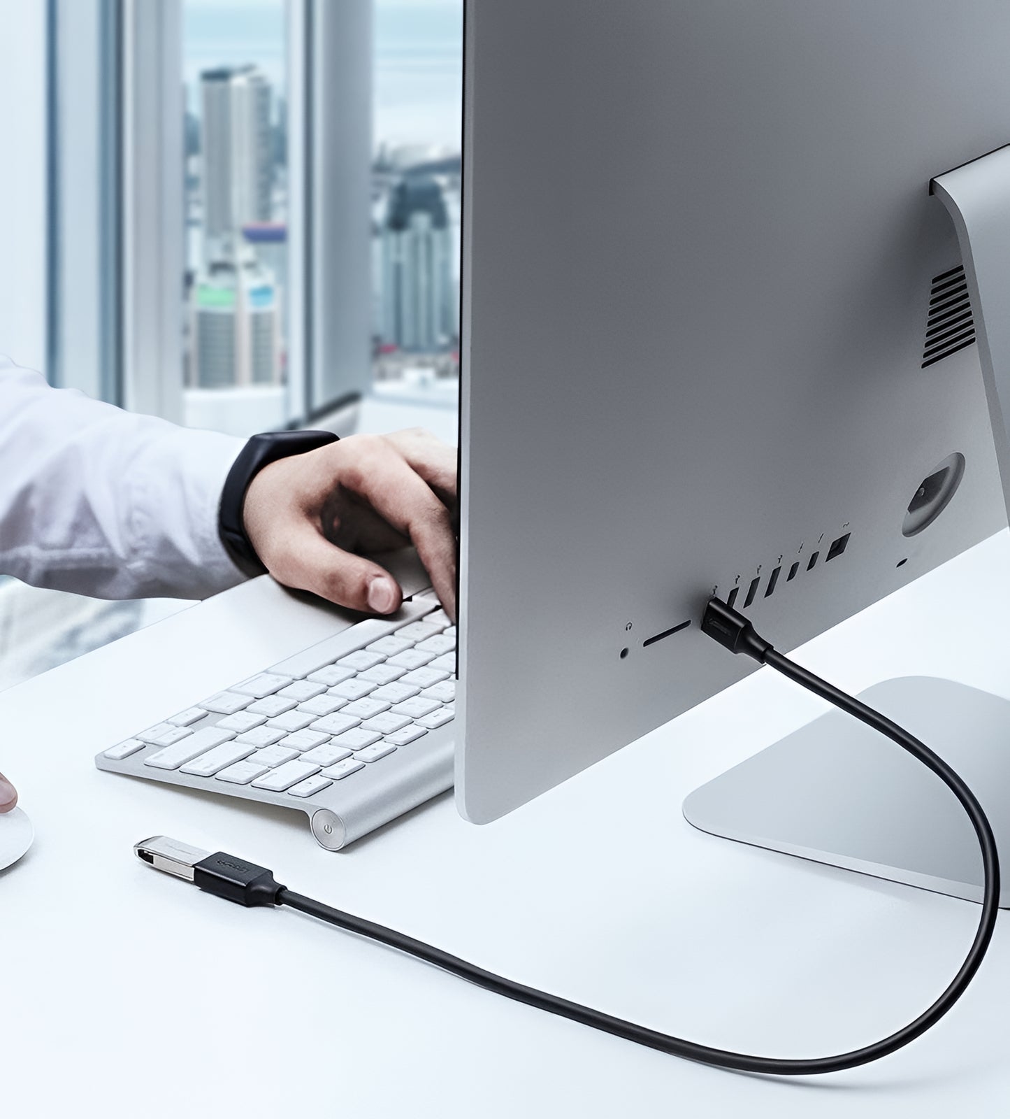 Extensor USB 3.0 UGREEN US129, 2m, Preto