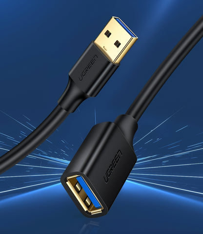 Extensor USB 3.0 UGREEN US129, 2m, Preto