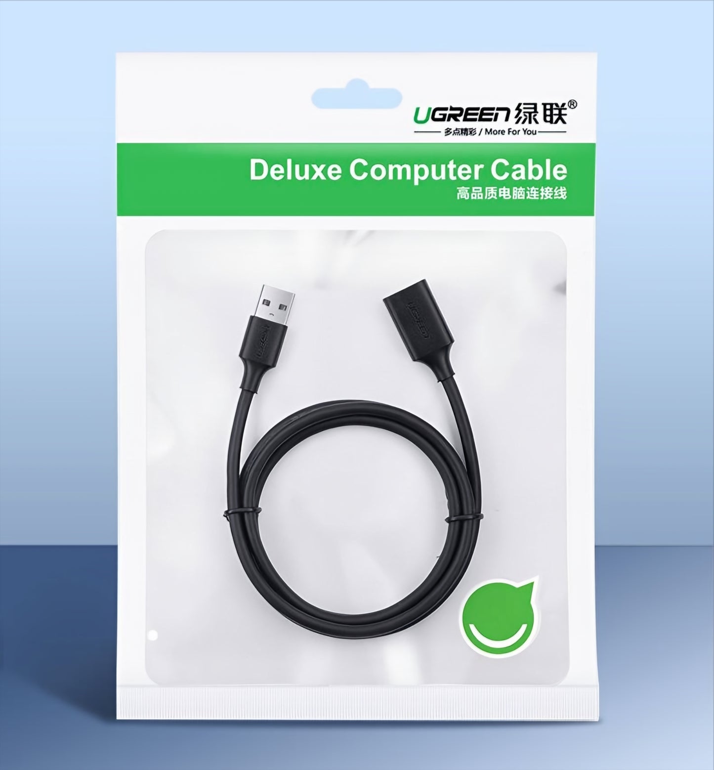Extensor USB 3.0 UGREEN US129, 5m, Preto