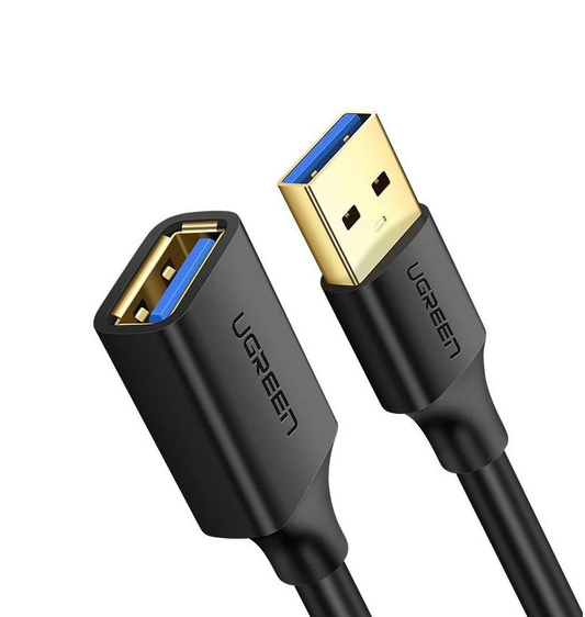 Extensor USB 3.0 UGREEN US129, 5m, Preto