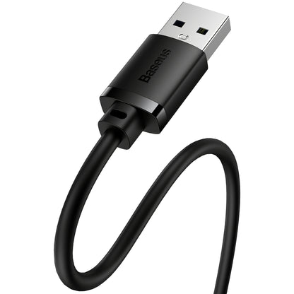 Cabo de extensão USB Baseus AirJoy, USB-A 3.0, 2 m, preto