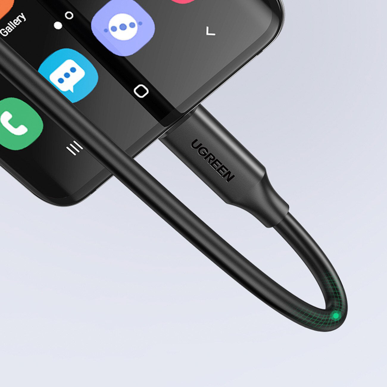 Extensão USB-C UGREEN US353, 1m, Preto