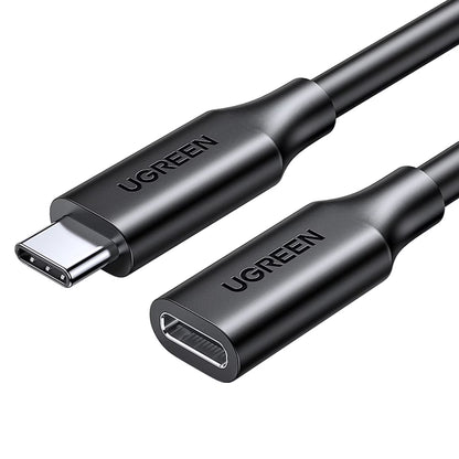 Extensão USB-C UGREEN US353, 1m, Preto